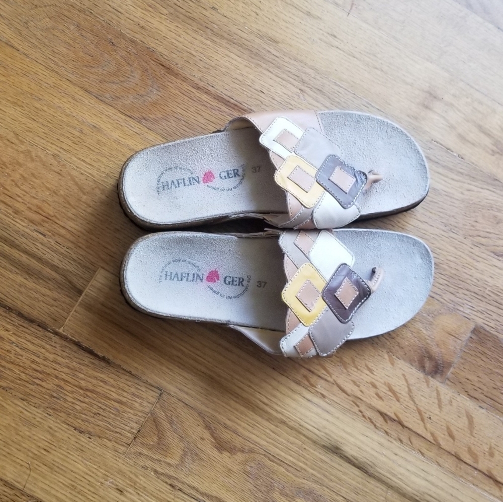 NWOT - Haflinger Thong Sandal - Picture 7 of 11